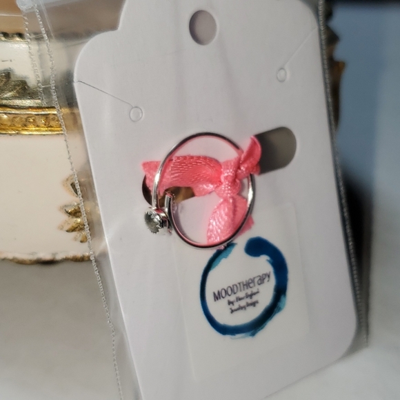 Sterling Silver & Labradorite Bypass Ring, sz 6 - Picture 6 of 6